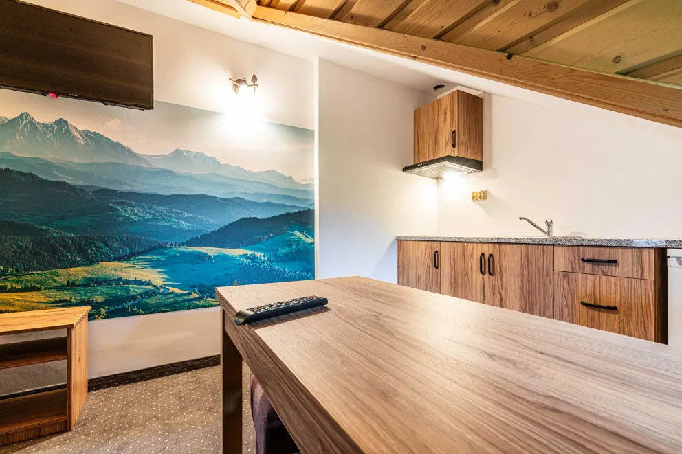 Apartament 4 osobowy na poddaszu